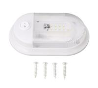 ZIXINNKC PLAFOND PLAFOND 720LM SIMPLE DÔME RV LED PLAFOND AVEC INTERRUPTEUR LUMIÈRE BLANCHE NATURELLE POUR CAMPING-REMORQUE