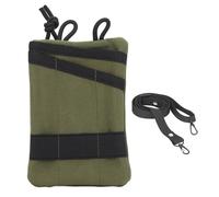 ZIXINNKC Sacs de Portefeuille de Tissu Oxford Sacs d'argent de dépôt de dépôt de Cartes clés Support de Cartes de pièce de pièce de Carte de Courroie (Od Green)