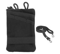 ZIXINNKC Sacs de Portefeuille de Tissu Oxford Sacs d'argent de dépôt de dépôt de Cartes clés Support de Cartes de pièce de pièce de Carte de Courroie (Noir)