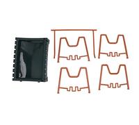 ZIXINNKC Support de Couvercle de Casserole en PP Durable, Gain de Place, Base Stable antidérapante, Grande Utilisation, Organisateur de Planche à découper (Type D)