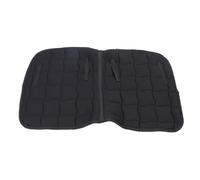 ZIXINNKC Tapis de Selle pour Chevaux Respirant Confortable Tapis de Selle Professionnel équipement d'équitation pour l'entraînement au Saut (Noire)