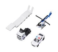 ZIXINNKC Transport à Plat Camion Avion Transport remorque Voiture Transporteur modèle de véhicule intérieur extérieur Enfants Playset