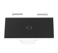 ZIXINNKC Wifi interrupteur d'éclairage LED intelligent panneau tactile 1 voie APP commande vocale à distance pour Alexa AC95-250V (Couvercle noir 1 voie (2031006))