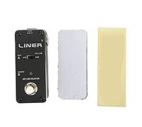 ZIXINNKC ZIXIN KC sélecteur de Ligne pédale de Guitare Mini pédales de Guitares électriques en métal Noir avec véritable contournement