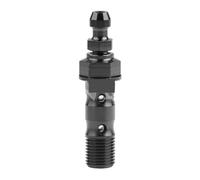 Zixinz-Vis cylindriques Boulon en Titane M10 Pas 1,0/1,25 Bride Tuyau d'huile Double Trou Embrayage purgeur vis for étrier de Moto, Résistance à la Corrosion(Red,Pitch 1.25mm)