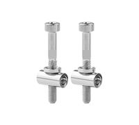 Zixinz-Vis cylindriques Boulons de vélo M5x30 40 mm, vis de Tige de Selle en Titane Ti for Tige de Selle, Accessoires de vélo, 2 pièces Résistance à la Corrosion(Bronze,40mm)