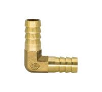 Zixinz-Vis cylindriques Raccord cannelé en laiton for tuyau 2, 3 ou 4 voies for tuyau de 4 à 19 mm, tuyau pneumatique for air et eau Résistance à la corrosion(Orange,8MM_1 PC)