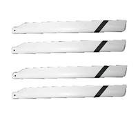 ZIxmix Hélice avec Vis pour Drone 2 Paires de pales de Rotor Principal en Fiber de Verre 325 MM/Convient for aligner t-Rex 450 hélicoptère RC (Costume for KDS 450) Drone De Jeu D'hélices De Drone