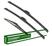 ZIXMMO 18"+18" windshield wiper blades with 11" Rear Wiper Blades Set Replacement for Chevrolet HHR H-HR 2006 2007 2008 2009 2010 2011 -Original Factory Quality，Easy DIY Install (Set of 3)
