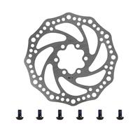 ziyany Disque de Frein à 6 Trous Compatible avec Les trottinettes électriques iScooter IX3, IX4 et IX7 Pro. Disque de Frein Durable.(2psc)