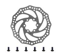 ziyany Disque de Frein à 6 Trous, Rotor de Frein Durable, Compatible avec Les trottinettes électriques iScooter IX3, IX4 et IX7 Pro.(2psc)