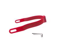 ziyany Garde-Boue arrière for Trottinette Xiaomi M365, Compatible avec Les modèles 8,5 et 10 Pouces. Accessoires et Outils Inclus.(Red)