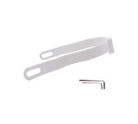 ziyany Garde-Boue arrière for Trottinette Xiaomi M365, Compatible avec Les modèles 8,5 et 10 Pouces. Accessoires et Outils Inclus.(White)