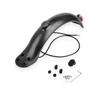 ziyany Garde-Boue de Scooter Garde-Boue à 4 Trous, Compatible avec Le déflecteur de Garde-Boue arrière de Scooter électrique, Garde-Boue à 4 Trous de 8.5 Pouces avec vis(1 Set)