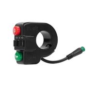 ziyany Interrupteur étanche 5 Broches for Guidon, Phare, klaxon et Clignotants, Compatible avec la Trottinette électrique KUGOO M4/Pro (3 en 1). Accessoires de Remplacement.