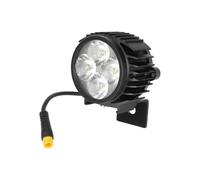 ziyany Pièces de Scooter électrique Phare Avant for Trottinette électrique, Compatible avec Les guidons Kugoo G2 Pro/Max G2 Master, éclairage LED Avant, Accessoires