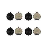 ziyany Plaquettes de Frein Semi-métalliques compatibles avec Les Scooters électriques IScooter IX3 IX4 I9 I9Max. Pièces de Rechange.(8 Pcs)