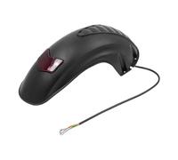 ziyany Rear Fender with Brake Light New Electric Scooter Mudguard Compatible with KUGOO M4/M4 Pro Compatible with 10 inch Kickscooter Replacement Parts