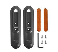 ziyany Support de Garde-Boue Avant, feu arrière avec Bandes réfléchissantes, Coque latérale Compatible avec Les pièces de la Trottinette électrique Xiaomi 4 Ultra(Rear Wheel Reflector)