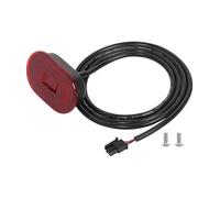 ziyany Support de Garde-Boue Avant, feu arrière avec Bandes réfléchissantes, Coque latérale Compatible avec Les pièces de la Trottinette électrique Xiaomi 4 Ultra(Taillight)