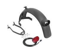 ziyany Support de Garde-Boue Avant, feu arrière avec Bandes réfléchissantes, Coque latérale Compatible avec Les pièces de la Trottinette électrique Xiaomi 4 Ultra(Set A)