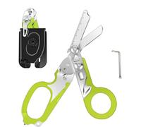 Ziyero Pince Multifonction en Acier Inoxydable avec Structure Autoverrouillée Parfait Pince Multifonctions en Acier Inoxydable, Outil avec Ciseaux Améliorés pour Extérieur, Survie, Camping - Vert