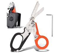 Ziyero Pince Multifonction en Acier Inoxydable avec Structure Autoverrouillée Parfait Pince Multifonctions en Acier Inoxydable, Outil avec Ciseaux Améliorés pour Extérieur, Survie, Camping, Randonnée