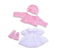 ZIYIUI Vêtements Bebe Reborn 55 CM Haute Qualité Nouveau-Né Poupées Robe Reborn Bébé Poupée Tous Les Vêtements en Coton