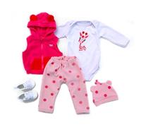 ZIYIUI Vêtements de Poupée pour New Born Baby Poupée, Barboteuse pour 45-55cm Poupée, Ensemble de