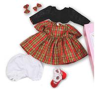 ZIYIUI Vêtements Poupée Reborn Fille Royal Series Black Dress Suitable for 55cm-60cm Bébé Reborn Vêtements pour Nouveau-né Vêtements pour Poupée Reborn 60 cm Bebe Reborn Toddler