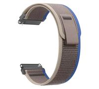 ZIYIWANG Compatible avec les bracelets en nylon des montres Galaxy Watch 7, 6, 5, 4, 40 mm, 44 mm, Classic Active, Gear S3, Front 20 mm, 22 mm, Sport et GTS 3, 4.(Trail- Blue Gray,20mm)