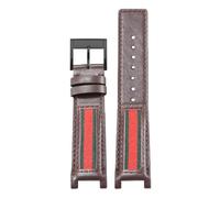 ZIYIWANG Le bracelet de montre en cuir est compatible avec les modèles YA1332, 1333, 1335, MK 2277, 2425, 5896 et 5354.(01 H black,10mm)