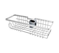 Ziyonix Etagere Douche sans Percage, Étagère Douche, Rangement Salle de Bain, Porte Savon Douche Salle De Bain Etagere Salle de Bain Support gel Douche Salle de Bain (Argent)