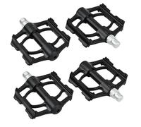 Ziyonix Set de Pédales de Vélo, Pédales VTT en Alliage d'Aluminium, Pédale VTT Antidérapant, Pédale de Plate Légère et Large pour MTB et Gravel Vélo de Route
