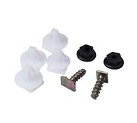 ZIYUMI 8pc Front Wheel Arch Trim Clips Plastic Metal Screw Nut Set for Vauxhall Corsa C