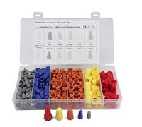 ZIYUMI Electrical Wire Nuts Connectors Screw Terminals Twist Nuts Caps with Insert Twist Nuts Connection Caps Pack of 200