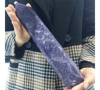Ziyun Mother Stone Column Crystal Bar Home Office Decoration Craft Gifts Ornaments Decor(Size:600-650g) Gemstone Stone