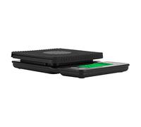 Ziyvural Balance à café avec Minuterie, Balance de Cuisine Numérique 3 Kg | Écran LCD, 4 Unités G, Oz, Lb, Ml, Fonction Tare, Tapis en Silicone, Couvercle Rigide, Café préparé à la Main et Pâtisserie