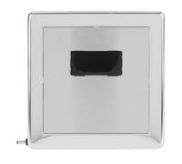 Ziyvural Chasse Automatique Inox sans Contact pour Urinoir | Chasse D'eau par Mouvement, Acier Inoxydable, Composants Internes en Laiton, Lumière de Cycle LED, Montage Mural, Robinet
