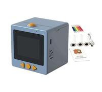 Zizhiou AI Sticker Box Printer, Smart AI Voice Sticker Maker Mini Imprimante D'Étiquettes Thermique avec Écran, Machine Portable sans Encre pour Maison Bureau Études Et Projets DIY