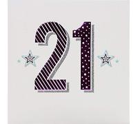 ZIZI Cards Carte d'anniversaire pour âge de 21 à 138 mm