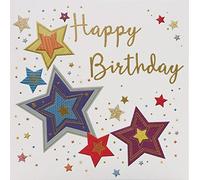 ZIZI Ltd Carte d'anniversaire pour homme Gris 138 mm