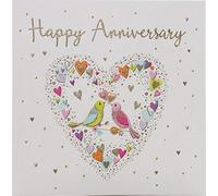 ZIZI Ltd ZIZI Cards Carte d'anniversaire de mariage Beige 138 mm