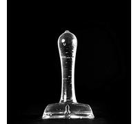 Zizi Plug Anal Conchita en Transparent 10,4 à 2,3 cm