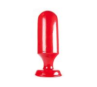 Zizi Plug Anal Maxima en Rouge 16,2 à 5,1 cm