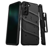 Zizo Coque Blindé Galaxy S22 Plus avec Support et Verre Trempé Ultra Résistant