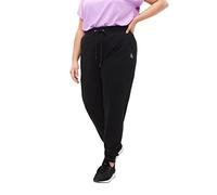 Zizzi Active by Pantalon de survêtement pour femme Grandes tailles Coupe ample Taille 42-60, Noir , 44-46 grande taille