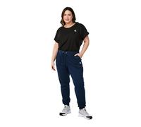 Zizzi Active by Pantalon de survêtement pour femme Grandes tailles Coupe ample Taille 42-60, Pageant Blue, 54-56 grande taille