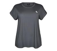 Zizzi Active by T-shirt à manches courtes pour femme Grandes tailles 42-60, Enigma, 50-52 grande taille