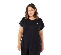 Zizzi Active by T-shirt de sport à manches courtes pour femme Taille 42-56 - Noir - XL